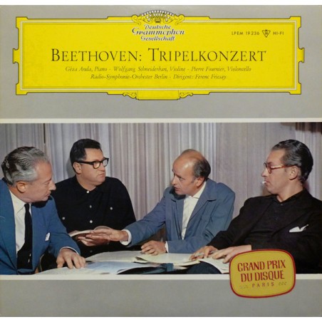 Beethoven– Tripelkonzert-Géza Anda-Schneiderhan-Fricsay |1964	DG – LPEM 19 236