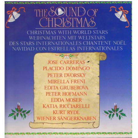 The Sound Of Christmas • Christmas With World Stars -  Carreras-Domingo-Freni-Gruberova....|1983    	CBS – 71117