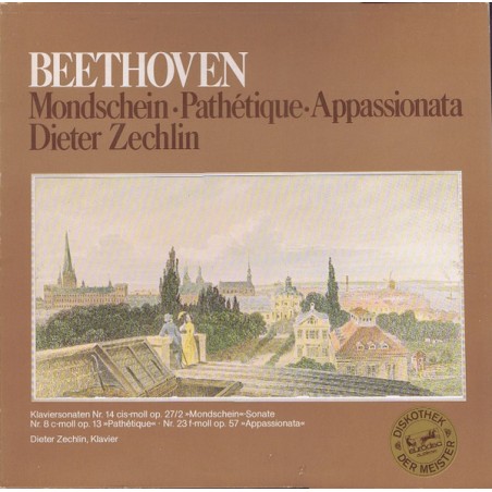 Beethoven-Mondschein · Pathétique · Appassionata- Dieter Zechlin  |1975	Eurodisc – 63 740