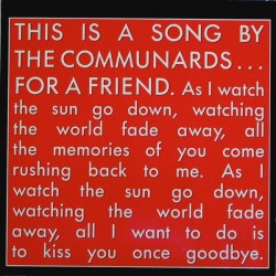 The Communards – For A...