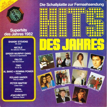 Various – Hits Des Jahres - Die Schallplatte Zur Fernsehsendung - Superhits Des Jahres 1982 |1982	   CBS 24017