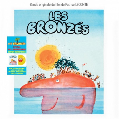 Various – Les Bronzés (Bande Originale Du Film De Patrice Leconte) |2018	Culture Factory – 782917 -Lim. Edition-yellow Vinyl