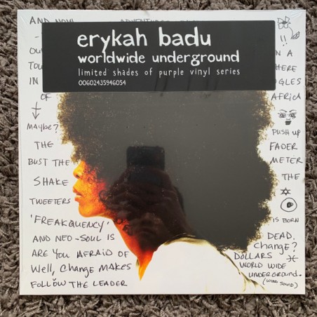 Erykah Badu – Worldwide Underground |2022	Motown – 00602435946054 Format:	 Vinyl, LP, Album, Lim. Edition-Deep Purple Vinyl