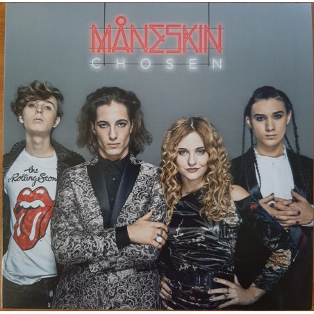 Måneskin – Chosen |2021  	Sony Music – 19439885181  -Limited Edition-Blue Transparent Vinyl