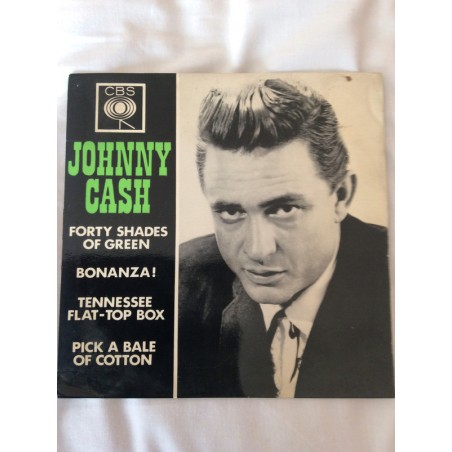 Cash Johnny ‎– Forty Shades Of Green|1963    CBS ‎– AGG 20050-Single-EP