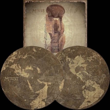 Maat  – Monuments Will Enslave |2017 Aural Attack Productions ‎– AAP LP011-PIC-Limited Edition, Picture Disc