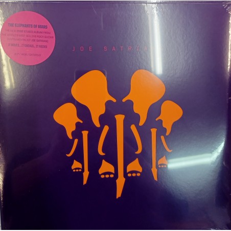Joe Satriani -The Elephants Of Mars|2022      0217318 EMU-black Vinyl