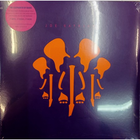 Joe Satriani -The Elephants Of Mars|2022      0217318 EMU-orange Vinyl