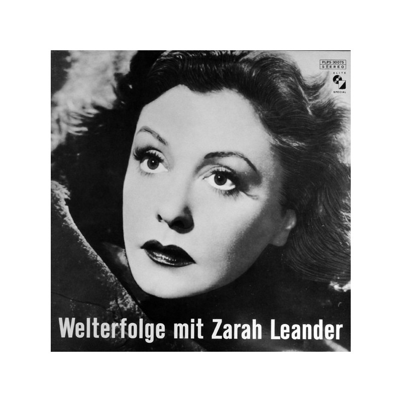 Leander Zarah ‎– Welterfolge Mit Zarah Leander|1983    SOLP 30075