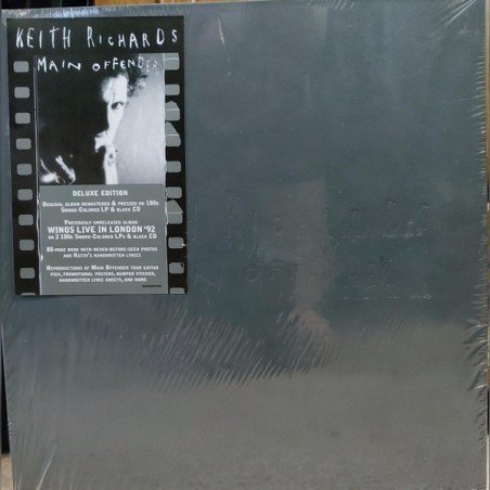 Keith Richards ‎– Main Offender |2022   BMGCAT520DBOX -Box Set-smoke coloured Vinyl