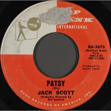 Jack Scott – Patsy |1960	Top Rank International – RA-2075-Single