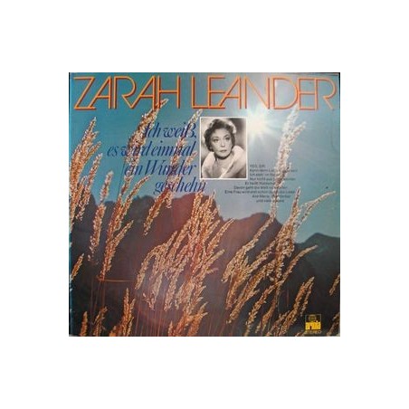 Leander ‎Zarah – Ich Weiß, Es Wird Einmal Ein Wunder Geschehn|1977  Ariola 86 735  2 LP