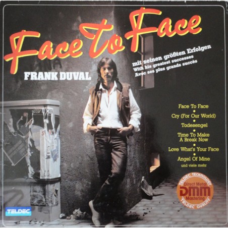 Frank Duval – Face To Face|1982	TELDEC – 6.25413