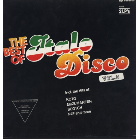 Various – The Best Of Italo-Disco Vol. 8|1987	ZYX Records – 70 008