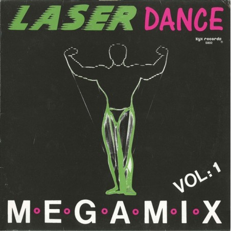Laserdance – Megamix Vol. 1 |1988	  ZYX 5802-Maxi-Single