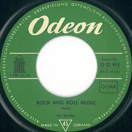 The Beatles – Rock And Roll Music|1965       Odeon – O 29 535-Single