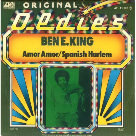 Ben E. King – Amor Amor / Spanish Harlem|1978 	Atlantic – ATL 11 190  -Single