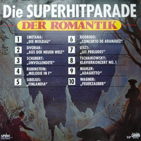 Various – Die Superhitparade Der Romantik |1990    	Capriole – 66 830 1- 3-LP´s
