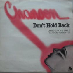 Chanson – Don't Hold...