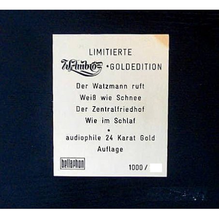 W. Ambros ‎– Limitierte Goldedition CD-BOX !!! |1993 Bellaphon ‎–Lim. Edition 4-CD´s -Numbered-Nr.237 von 1000