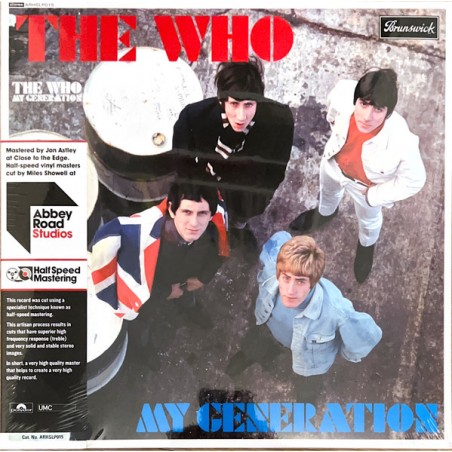 The Who – My Generation |1965/2022	 UMC – ARHSLP015 Series:	Mastered At Abbey Road Studios - Half Speed Mastering -Lim. Edition