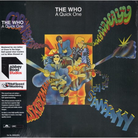 The Who – A Quick One |1966/2022	Polydor – ARHSLP016-Series:	Mastered At Abbey Road Studios - Half Speed Mastering