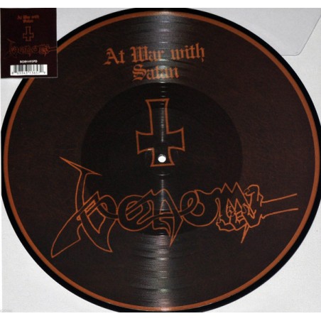 Venom  – At War With Satan |1984/2017	Back On Black – BOBV495PD -Picture Disc
