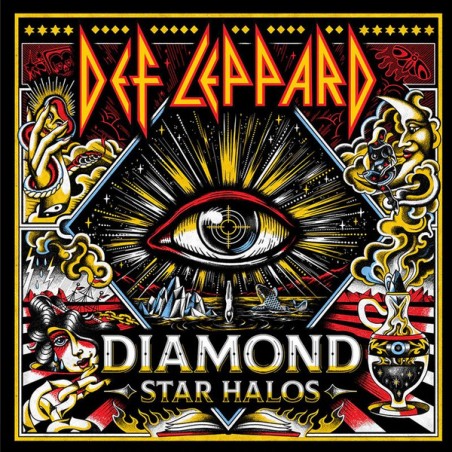 Def Leppard – Diamond Star Halos |2022     UMC – 006024450548  -Lim.  Edition-yellow / red Vinyl