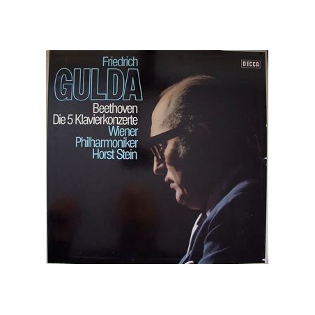 Beethoveen -Die 5 Klavierkonzerte-Gulda, Wr. Philharmoniker |1971	Decca – SKB 25 060-D/1-4-4-LP-Box Set-16.35212