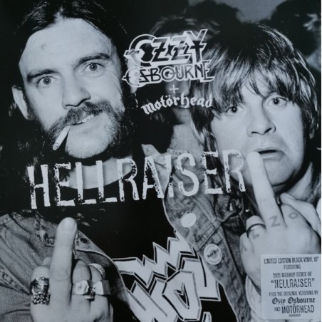 Ozzy Osbourne + Motörhead – Hellraiser |2021 Sony Music – 19439938691 -10"-Single, Lim. Edition