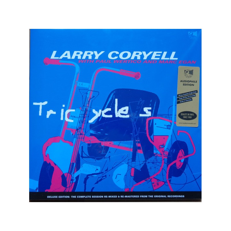 Larry Coryell Tricycles 2022 In+Out Records IOR LP 771461 Deluxe