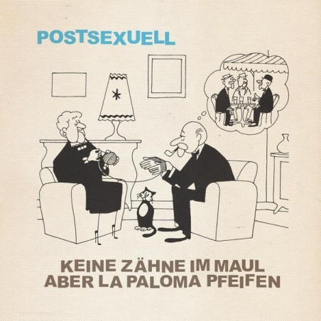 Keine Zähne Im Maul Aber La Paloma Pfeifen ‎– Postsexuell|2022   	Broken Silence Records- 00103-light blue Vinyl-RSD