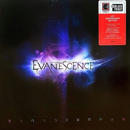 Evanescence – Evanescence |2021	The Bicycle Music Company – BMC00022, Craft Recordings -Lim. Edition-purple smoke Vinyl-RSD