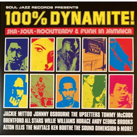 Various – 100% Dynamite!|2022      Soul Jazz Records – SJR LP 321C-RSD