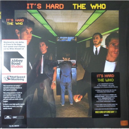 The Who – It's Hard|2022    UMC – 006024 3894476 7 - orange/yellow Vinyl-Lim. Edition -RSD