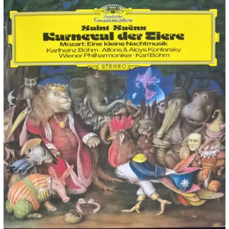 Saint-Saëns / Mozart -Karneval Der Tiere / Eine Kleine Nachtmusik-  Böhm-Kontarsky  |	DG – 65 745