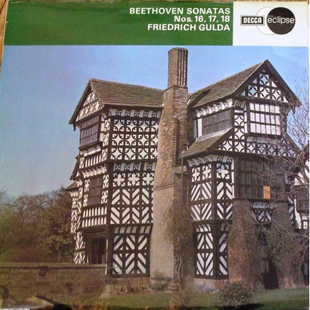 Beethoven– Sonatas Nos. 16, 17, 18 - Friedrich Gulda   |1973	Decca – ECS 725