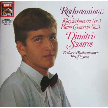 Rachmaninov- Klavierkonzert Nr. 3-Sgouros, Berliner Philharmoniker-Simonov |HMV– 41 739