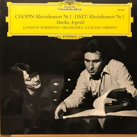 Chopin-Liszt-Klavierkonzert Nr. 1 · Liszt: Klavierkonzert Nr. 1 -  Argerich -LSO-  Abbado  |1975	DG – 139 383