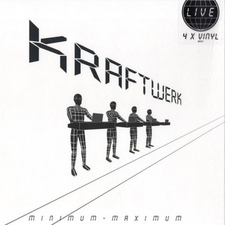Kraftwerk – Minimum-Maximum|2005	EMI – 7243 5 60611 1 8 -4 -LP-English Version Box Set