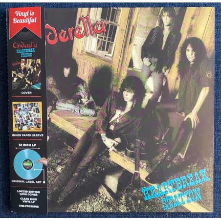 Cinderella  – Heartbreak Station |1990/2020	Vertigo – 848 018-1 -Lim. Edition-Blue Clear Vinyl