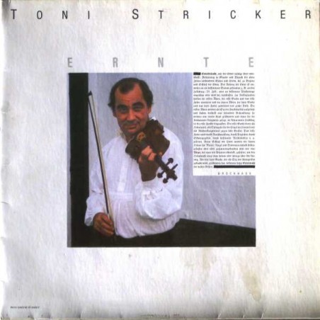 Toni Stricker – Ernte |1982	Mandragora  – INT 160.162