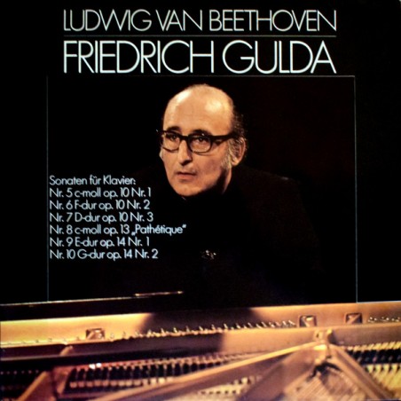 Beethoven- Gulda – Sonaten Für Klavier: Nr. 5, 6, 7, 8, 9, 10 |1975	Amadeo – 0900.109 -Club-Sonderauflage