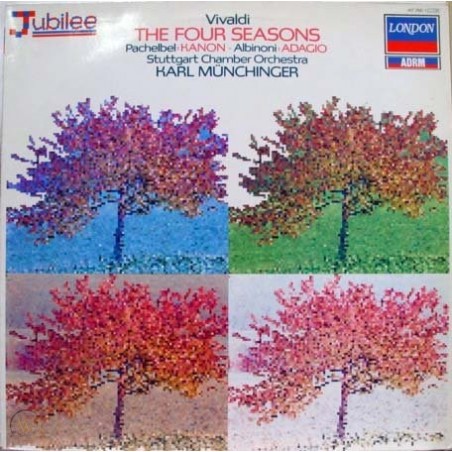 Vivaldi-Pachelbel-Albinoni – The Four Seasons / Kanon / Adagio-Münchinger |1986   	London Records – 417 266-1