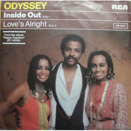 Odyssey   – Inside Out|1982  RCA Victor – PB 3217 -Single