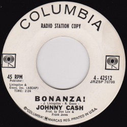 Johnny Cash – Bonanza! /...