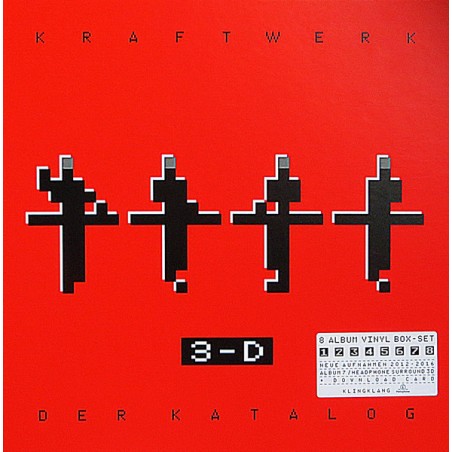Kraftwerk – 3-D (Der Katalog)|2017   Kling Klang – 0190295923501, Parlophone – 0190295923501-Box Set -Headphone Surround 3D