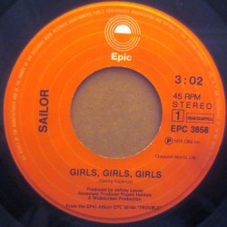 Sailor ‎– Girls, Girls,...