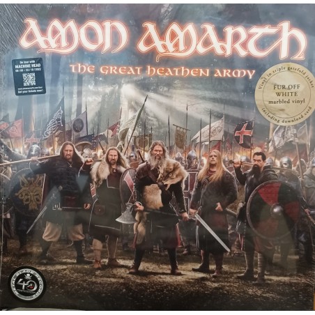 Amon Amarth – The Great Heathen Army |2022	Metal Blade Records – 3984-16003-1 -Lim. Edition-white marbled Vinyl