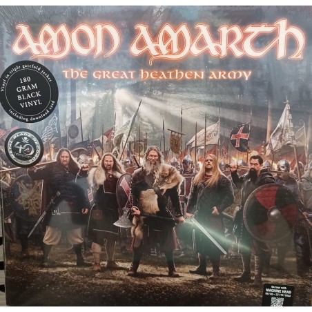 Amon Amarth – The Great Heathen Army |2022	Metal Blade Records – 3984-16003-1 -black Vinyl